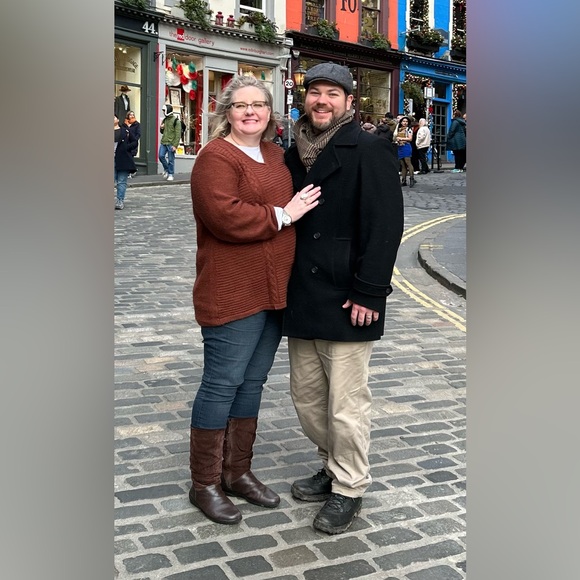 BROWN BOOTS Hotter brown leather and suede boots, LIKE NEW - Picture 9 of 9